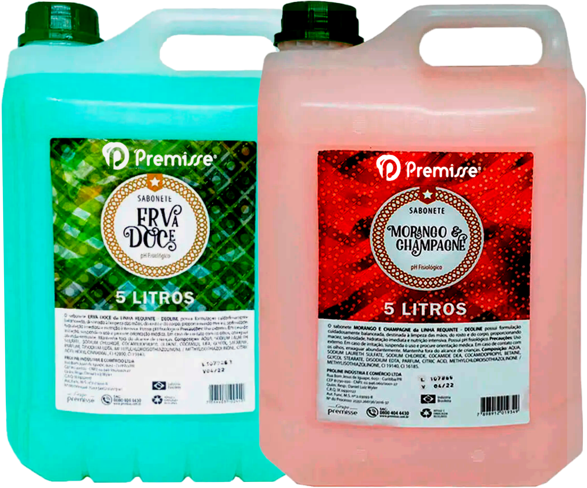 Sabonete Liquido Premisse Fragrâncias 5L